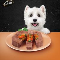 Gambar Cesar Makanan Anjing Premium Basah Multivariant 100 gr- Isi 6 wet  food - Isi 6 dari Whiskas Indonesia Kota Tangerang 5 Tokopedia