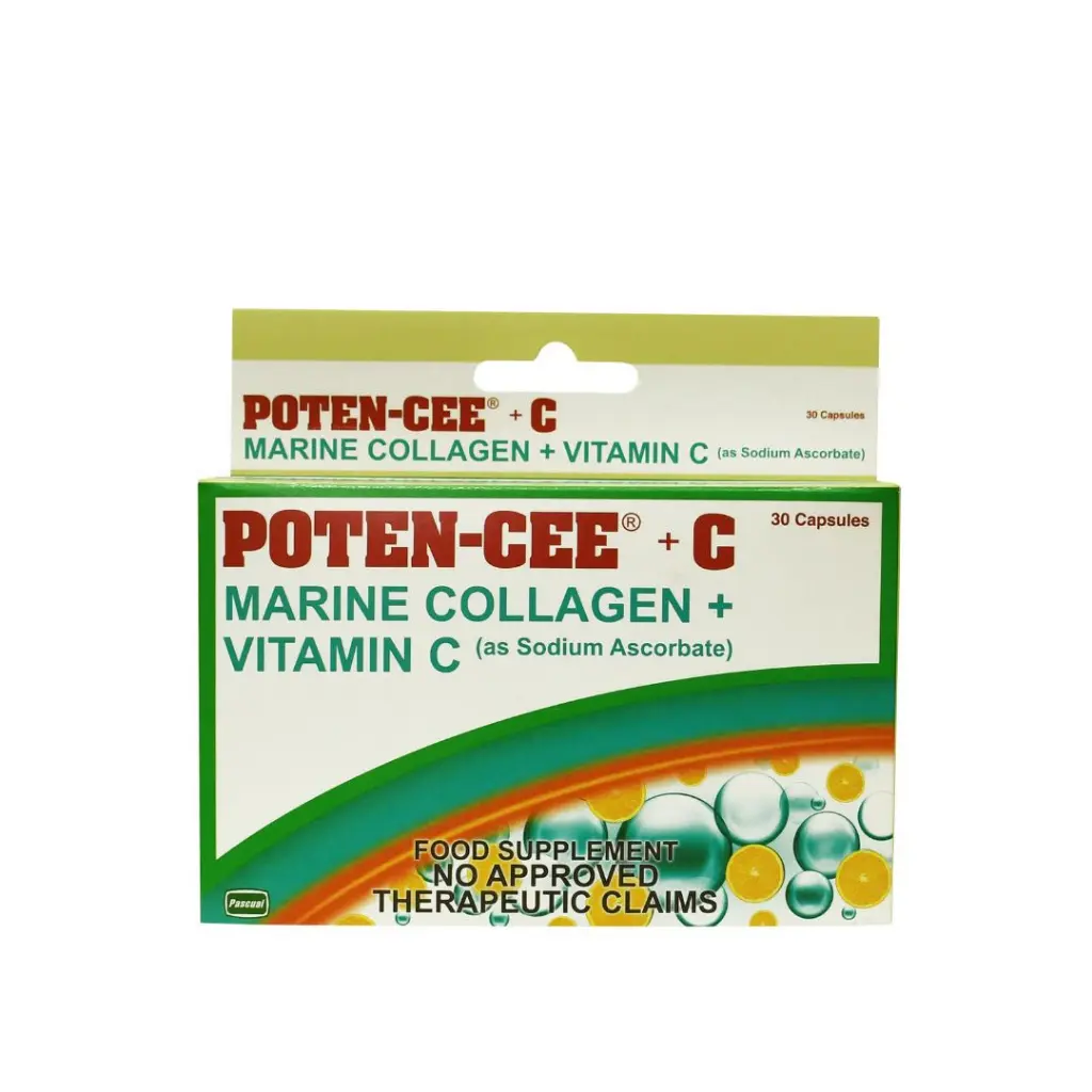 poten cee with glutathione Poten-Cee Sugar-Free Ascorbic Acid 500 mg Film-Coated Tablets – Single –  Sige Mart UAE main image 1