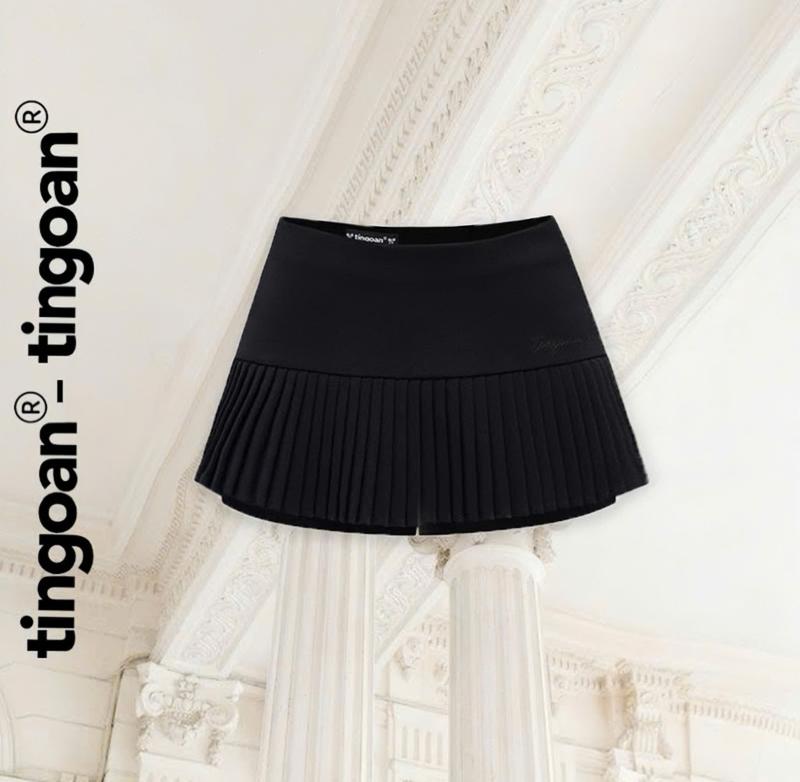 TINGOAN X AFF - Chân váy cạp thấp phối xếp ly nhí PRETTY BOO SKIRT