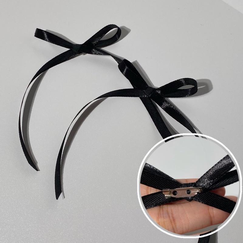 BROS PITA | RIBBON BROOCH COQUETTE | BALLETCORE RIBBON PIN | LONG SHORT RIBBON BROOCH | PITA PENITI | KOREAN RIBBON BROOCH | AESTETHIC BROOCH | PITA AKSESORIS TAS BAJU | ACCESSORIES COQUETTE LOLITA BALLETCORE 1