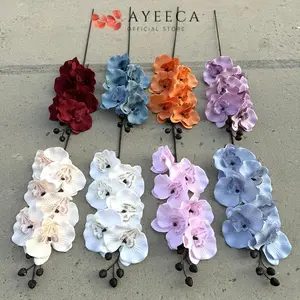 [COD] Ayeeca - Anggrek 6 SIX DANCING ORCHID 65CM Tangkai Panjang