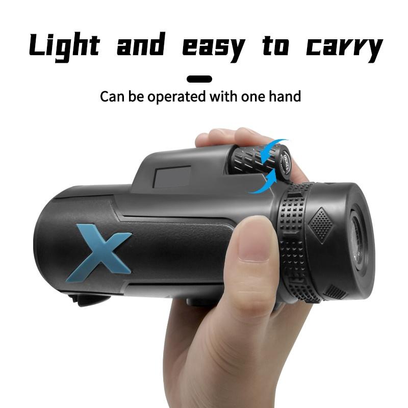 Product Introduction of Telescope HD Professional Monocular Powerful Binoculars Long Range High Quality Zoom Portable Low Night Vision Military Hunting 6