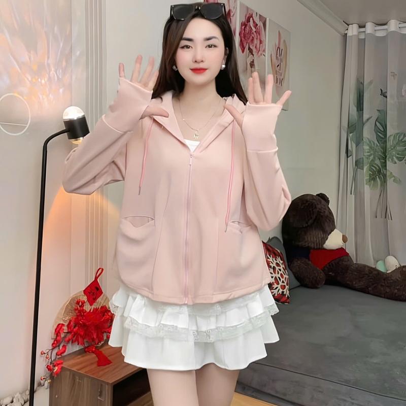 Áo chống nắng nữ chất vải umi lạnh Hàn cao cấp