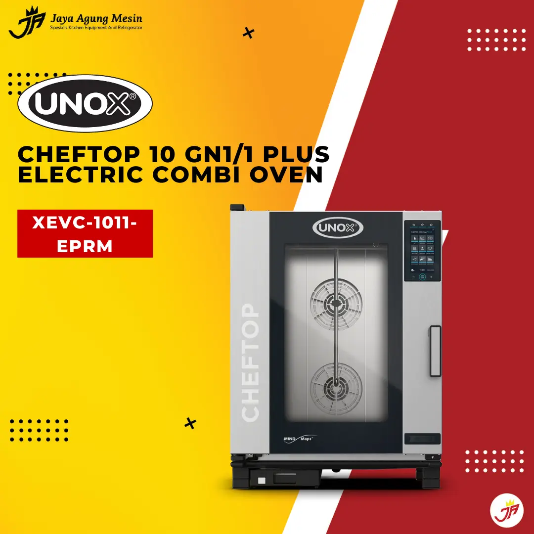 CHEFTOP MIND.Maps COUNTERTOP PLUS OVEN UNOX XEVC-1011-EPRM