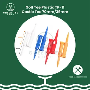 Golf Tee Castle 70MM Tee Driver Eceran Driver Tee Panjang TP-11