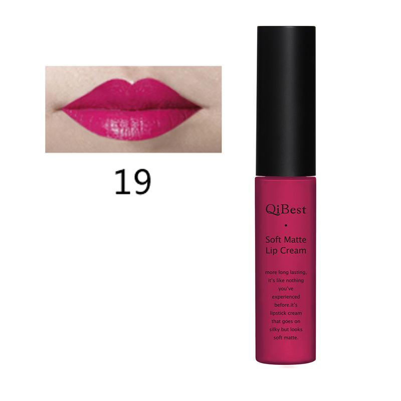 Makeup 34 Color Matte No Stain on Cup Long Lasting Lip Gloss Matte Lip Glaze Lipstick Glossy Cosmetic Lip Care 3
