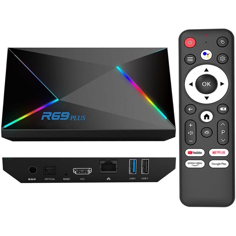 Android TV Box 14.0 2025, 4GB RAM 32GB ROM Android 14 TV Box 4K 8K ...