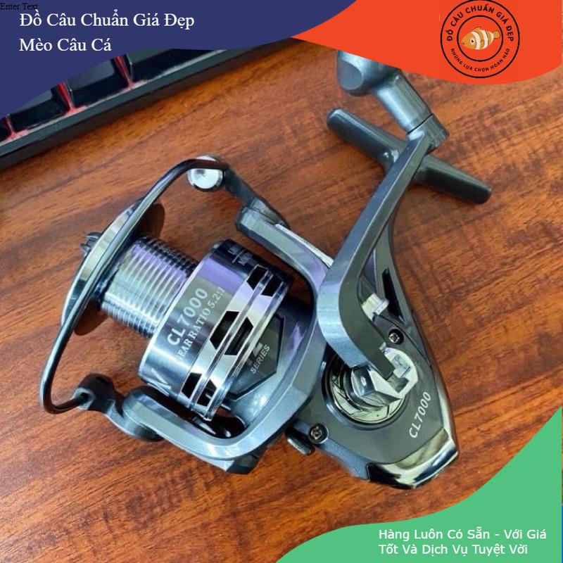 Máy Câu Cá Full Kim Loại CL Cối Kim Loại Chắc Chắn Đủ Size 3000 - 7000