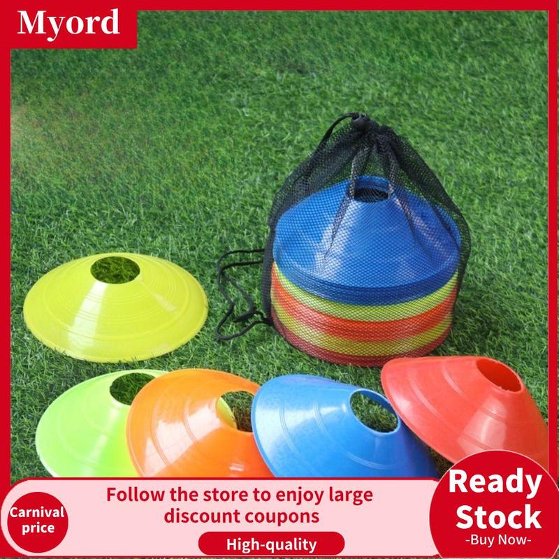 New Colorful Football Training Equipment Thickened Plastic Stand Soccer Training Markers Durable Football Game Disc Sport Training Accessories 0