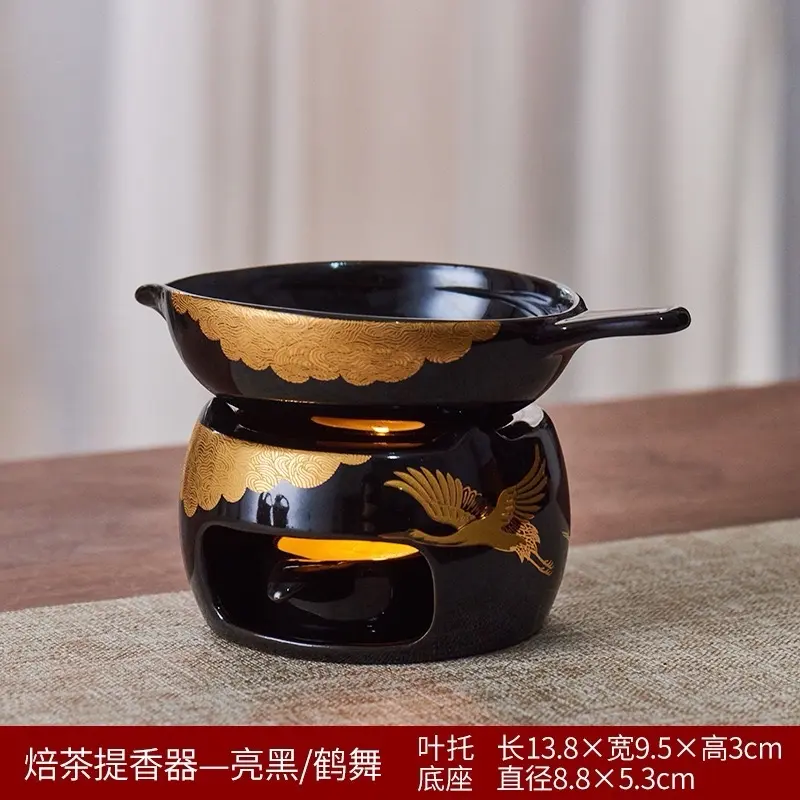Bếp rang trà bằng gốm mini, nhỏ gọn, tiện lợi 2