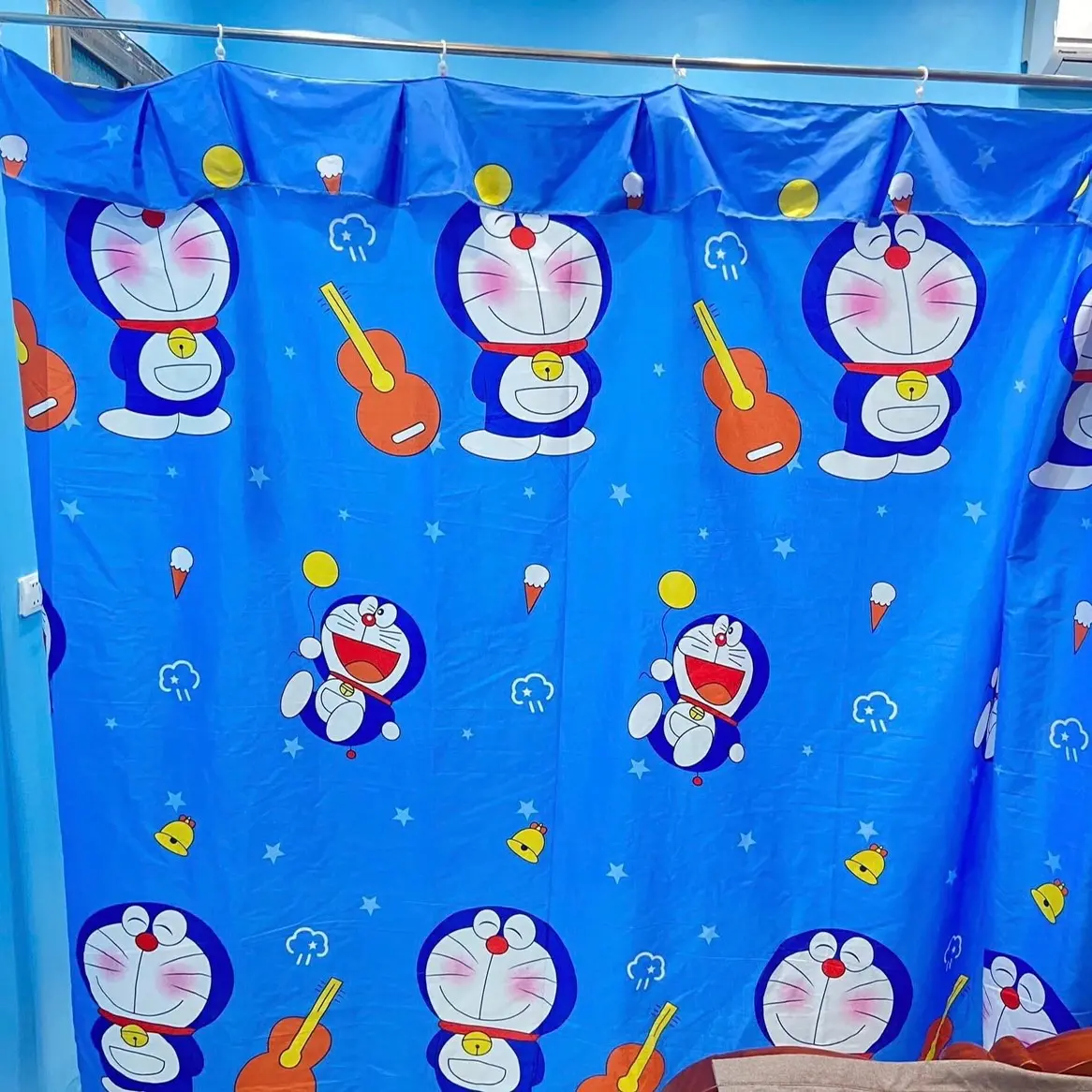 Rido ngăn phòng che nắng, rèm che phòng, treo cửa chắn nắng tiện lợi có móc treo sẵn nhiều mẫu lựa chọn