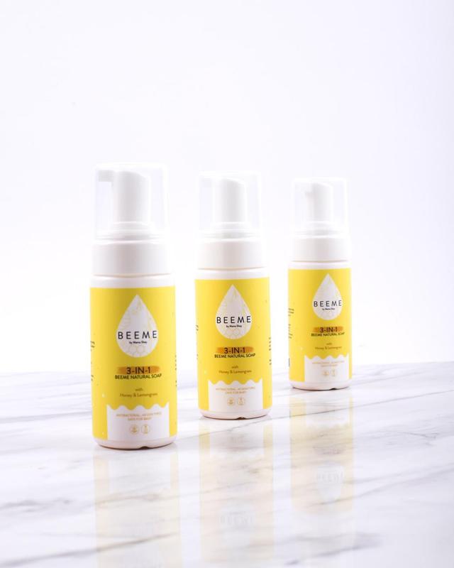 Paket Bundling Natural Soap 3in1 & Honey Suncreen Lotion SPF 50 Semua Jenis Kulit Losion 3