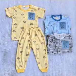 Setelan Libby Pendek+Panjang Series Pastel