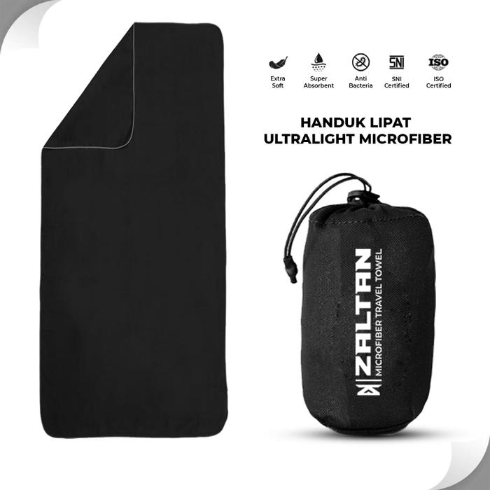 Gambar Zaltan Handuk Microfiber Lipat Ultralight Traveling Camping Hiking Bersepeda Handuk Outdoor Handuk Renang dari Zaltan_NEW Kab. Bandung Tokopedia