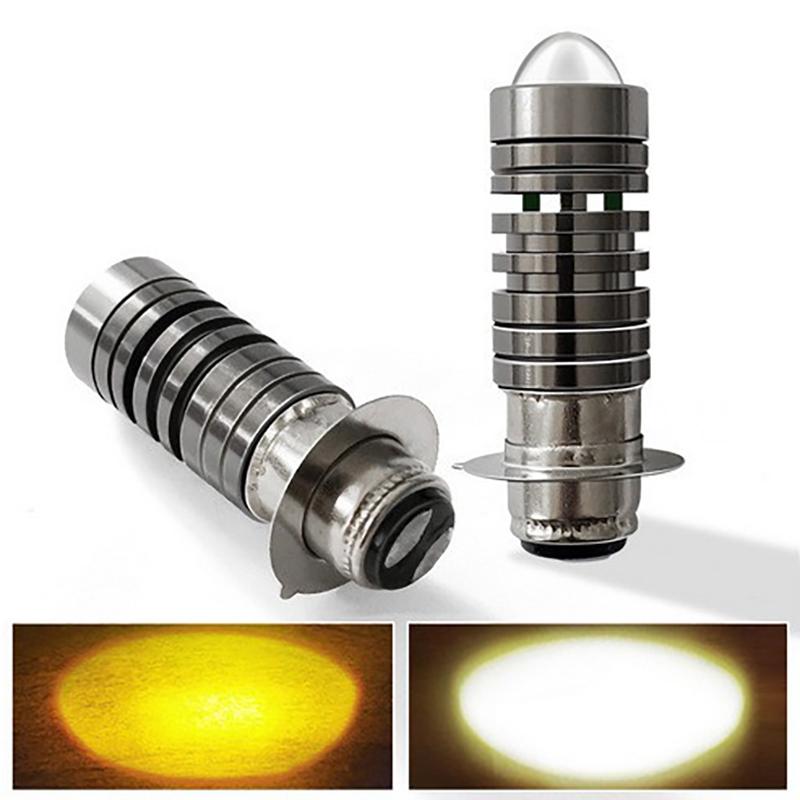 Product Introduction of Đèn Đi Xe Đạp Xe Máy, Đèn Pha Hai Màu Thông Dụng 12V, Bóng LED P15D H6 Và PX15D, Thích Hợp Cho Xe Máy Và Xe Tay Ga, Đèn Đầu, Đèn Pha 25