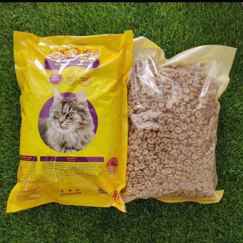 Makanan Kucing Bolt 800gr dan 1kg All Varian Repack Adult dan Kitten whiskas 2