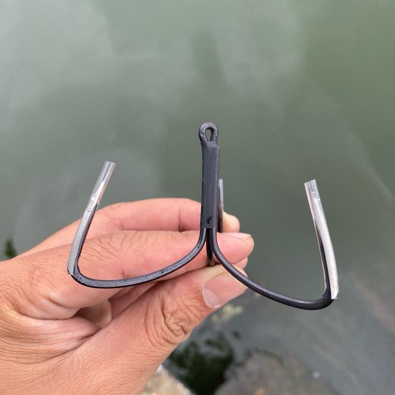 Lưỡi Câu 3 Tiêu Không Ngạnh Dành Cho Cần Lure - Cần Nhỏ Câu Cá Lửng - Cá Nổi Lưỡi Câu Không Chì Trọng Lượng Nhẹ Câu 3 Tiêu Cần Lure Cần Lancer 2 Khúc Đặc Hùng Ba Tiêu Fishing Đi Câu Bắt Cá Câu Cá 3t