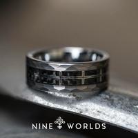 Gambar Nine Worlds Ring NW-00104 Cincin Carbon Fiber TUNGSTEN Pria Wanita dari Nine Worlds Kota Administrasi Jakarta Barat 2 Tokopedia