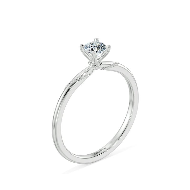 Nhẫn cầu hôn TIERRA Veil Kiss BCH7109 vàng 10k/ 14k/ 18k 1