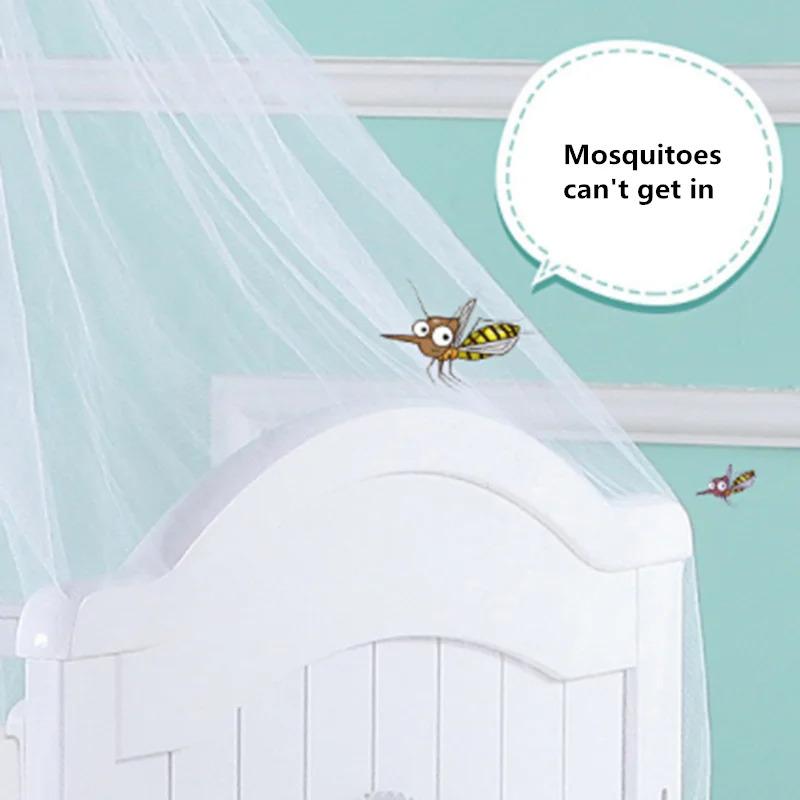Product Introduction of Baby Canopy Infant Toddler Bed Dome Cot Mosquito Netting Hanging Bed Net Mosquito Bar Frame PalaceStyle Crib Bedding Accessories 4