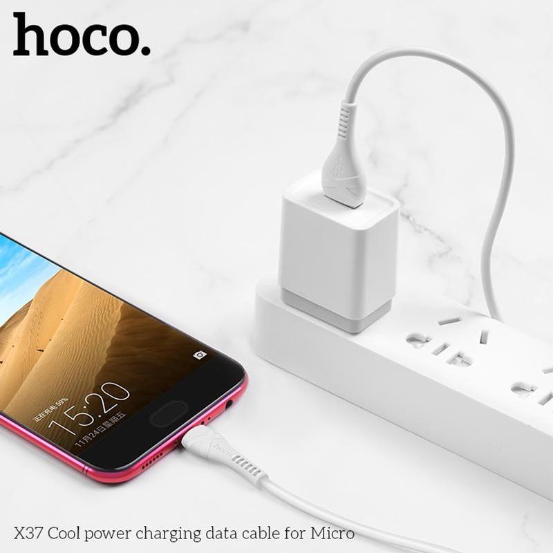 Cáp Sạc Nhanh HOCO X37, Sạc Siêu Nhanh Từ 27W Đến 60W, Chuyên Dành Cho Các Dòng Máy SamSung, Iphone, Oppo,.... Phụ Kiện Usb Sạc điện thȯại 1