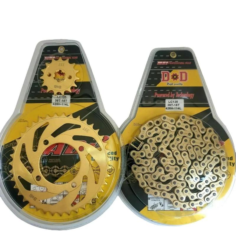 Bộ nhông sên dĩa vàng Exciter150 Ex 135 Winner Raider Sonic Sirius ,Wave Phụ Tùng