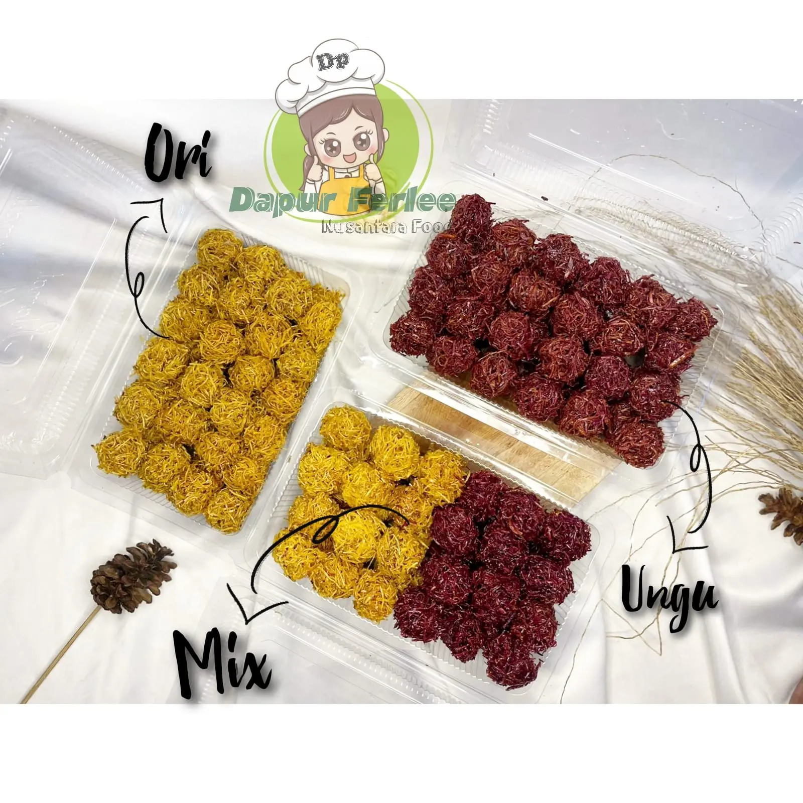 PROMO GRUBI KREMES ISI 42pcs Food Snack Ubi