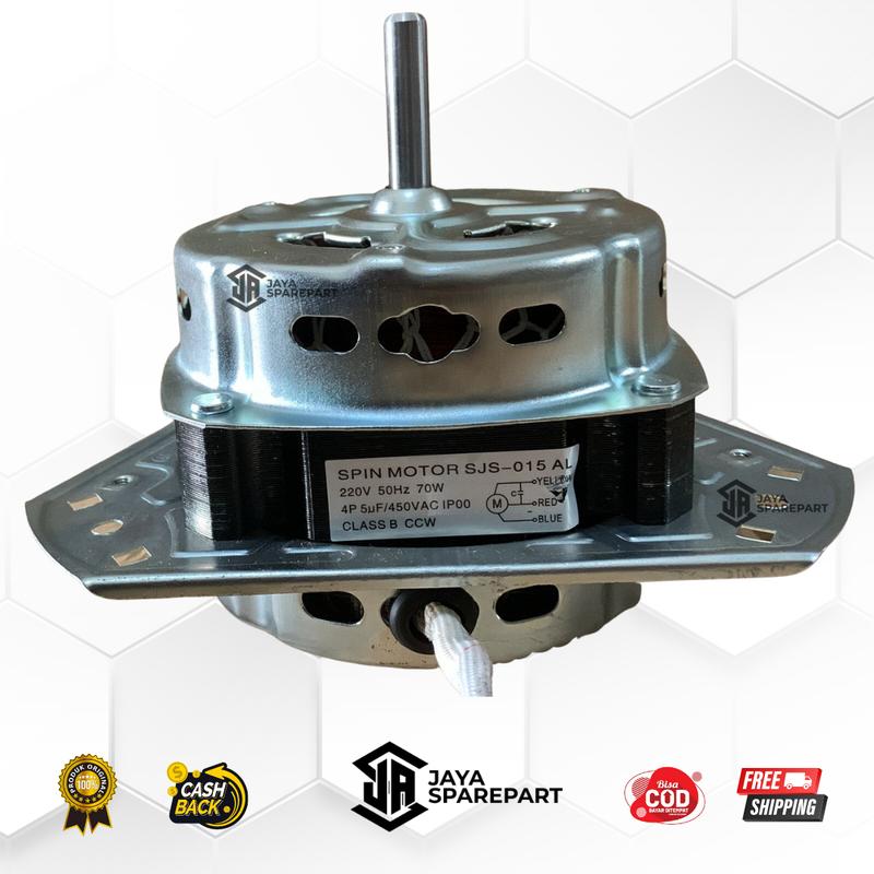 Dinamo Spin Pengering Mesin Cuci AKARI 2 Tabung 7-10 Kg | Dinamo Motor Mesin Cuci 3