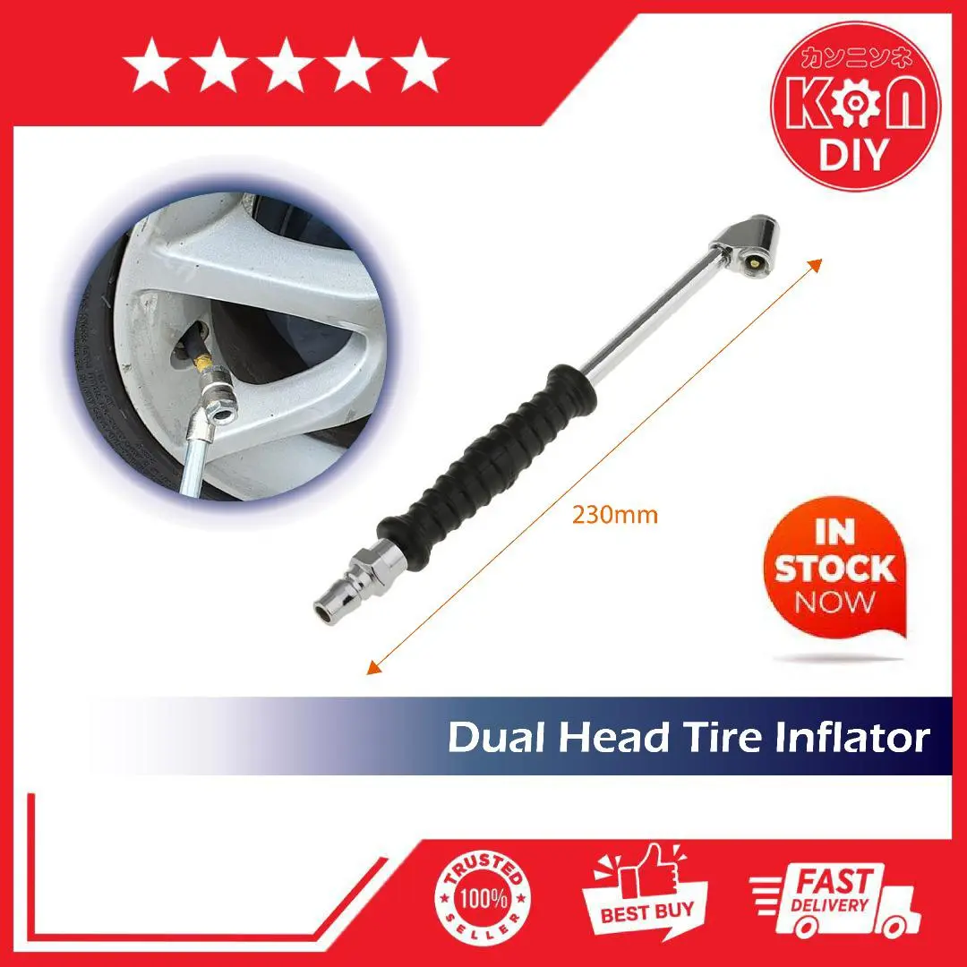 Heavy Duty Tyre Air Chuck/ Air Chuck/ Long Reach Dual Head Air Tyre ...