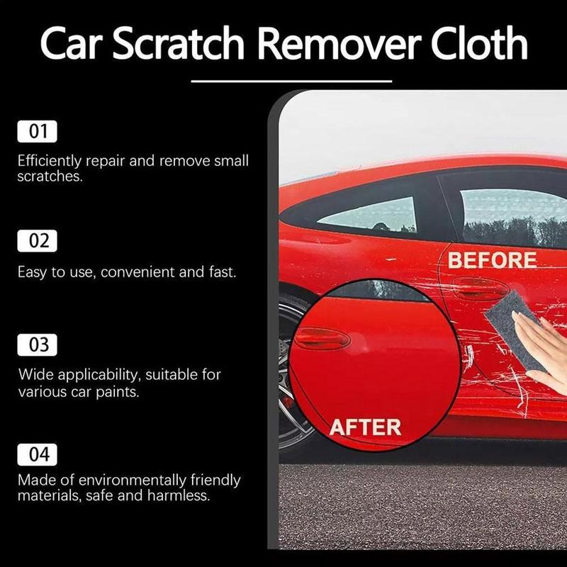Product Introduction of 6pcs Nano Sparkle Car Cloth For Scratches Nano Magic Scratch Remover Cloth 16