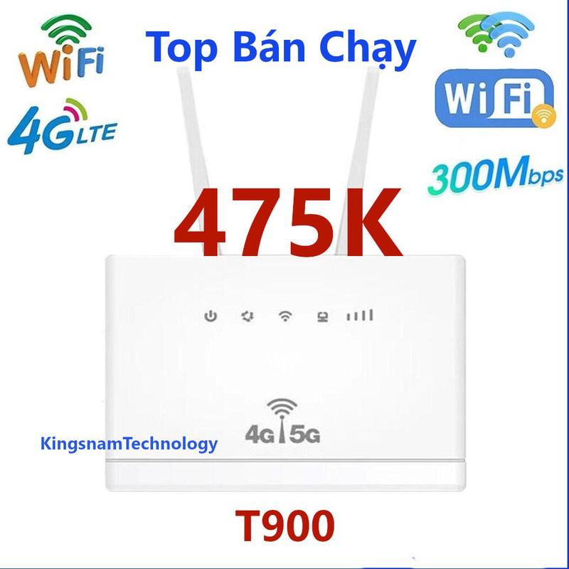  Bộ phát wifi từ sim 4G 5G Modem 4G T900 Router 4G không dây 3 cổng Lan Bộ định tuyến 4G lắp đặt camera ô tô thiết  bị 