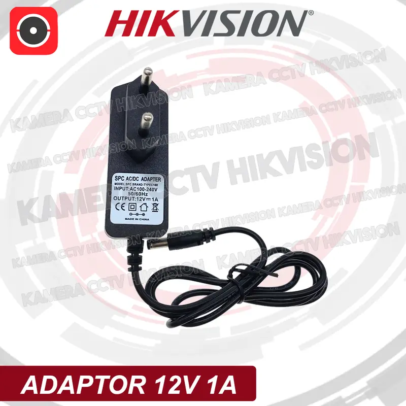 ADAPTOR 1A 12V POWER DC ADAPTER 12 VOLT 1 AMPERE 1