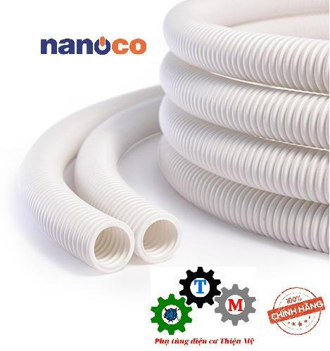[Nanoco] Ống gen/ ruột gà luồn dây điện, ống lò xo , ống luồn PVC dạng xoắn-đàn hồi tốt phi 16-20, đơn vị bán 5m/đơn 0