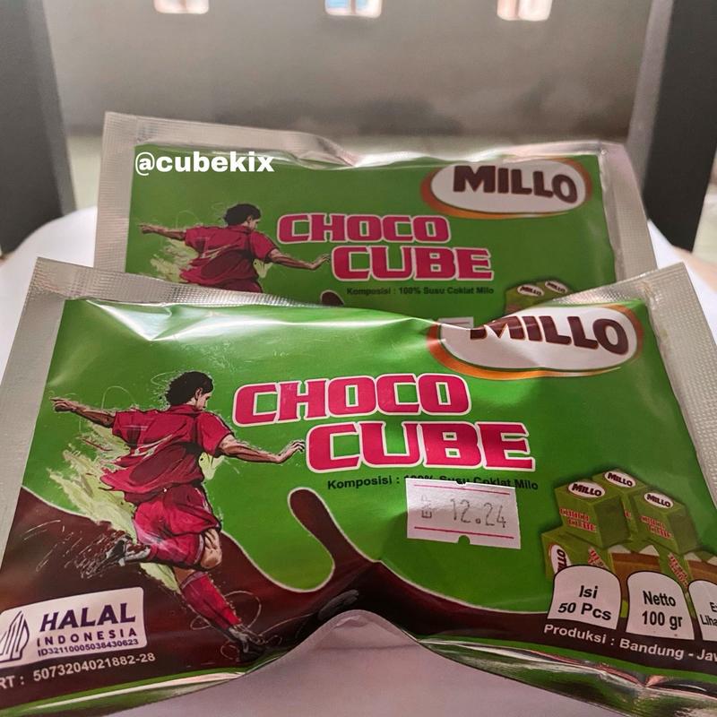 Permen Coklat Rasa Milo (millo cube / milo cube) - Shop | Tokopedia