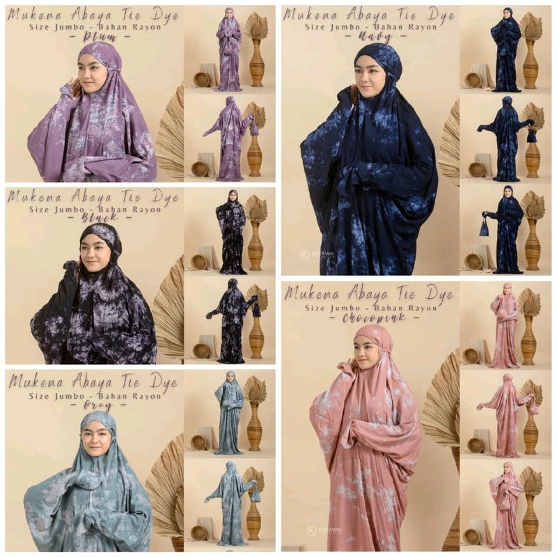 Mukena Terusan Khas Bali |Bahan Rayon Tiedye 0