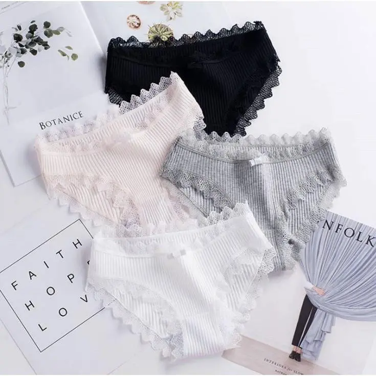 DPD Celana Dalam Fashion Wanita Dewasa Underwear CD Wanita Lembut Nyaman Polos high quality katun import CD  2018