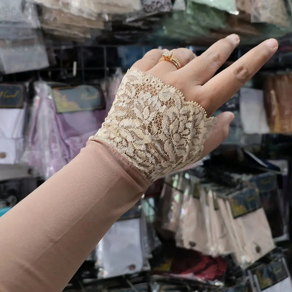 HANDSOCK RENDA JEMPOL / HANDSOCK JEMPOL RENDA / HANDSOCK JERSEY PANJANG