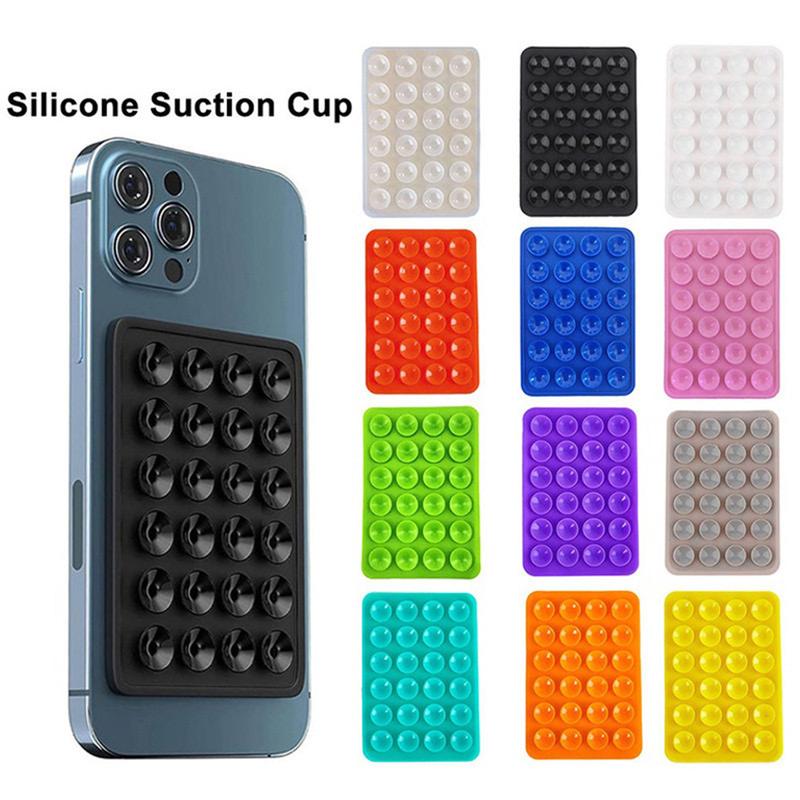 Silicone Double-sided Sticky Suction Cup Mobile Phone Sticke - TikTok ...