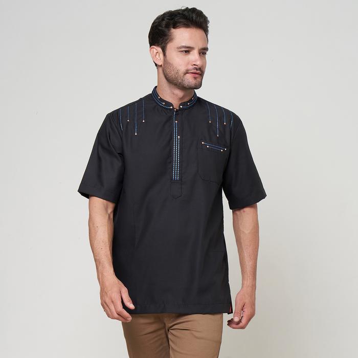 Gambar Baju Koko Preview Itang Yunasz PVL19P/XXLLB dari Preview Muslimwear Kota Administrasi Jakarta Barat Tokopedia