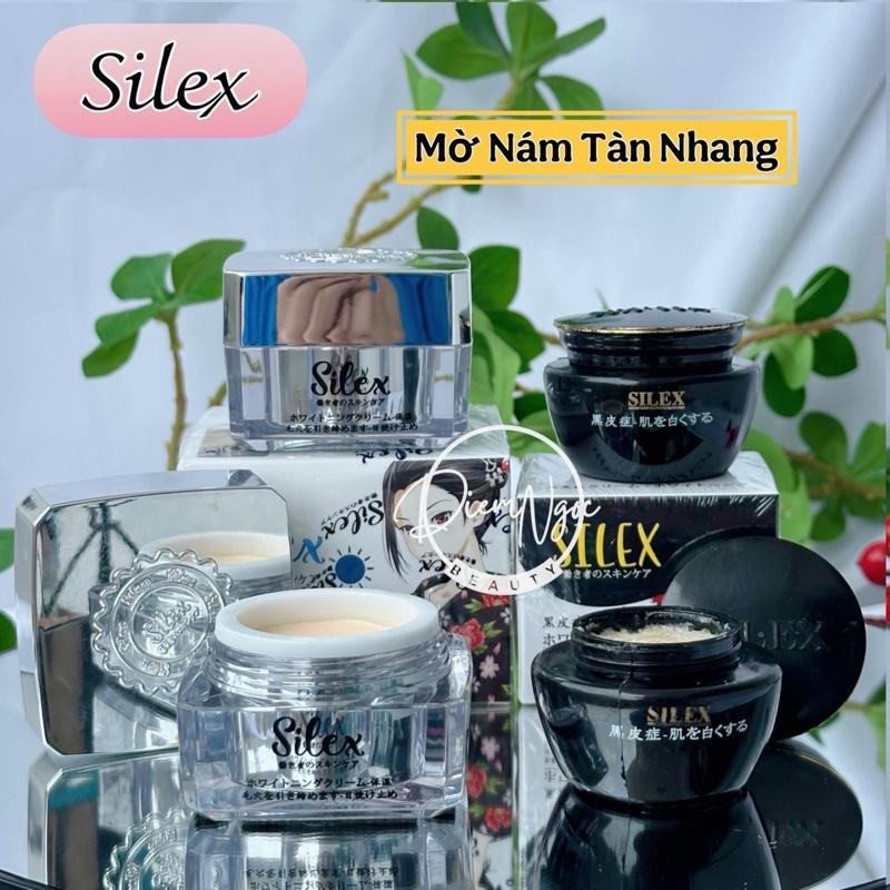 Bộ Kem Mờ Nám, Tàn Nhang Silex Nhật Mỡ Cừu 15G, Bột San Hô 20G Làm Đẹp Da Dưỡng Ẩm Da Skincare Nữ Chăm Sóc Da Women Serum kem nám