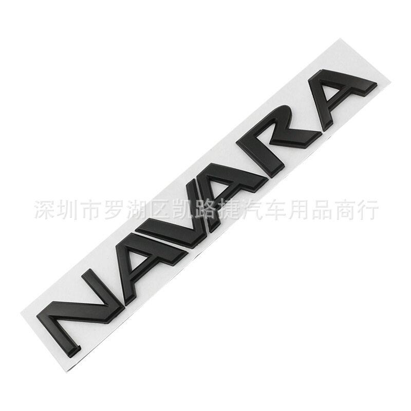 For Nissan NAVARA letter emblem Rear trunk logo Car side sticker Back ...