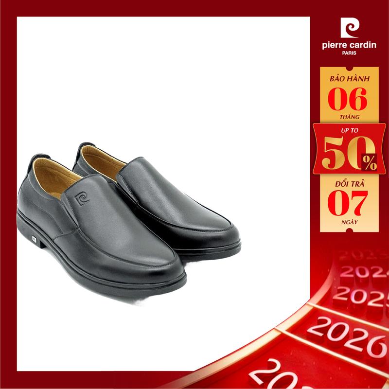  Pierre Cardin Giày tây nam Classic Loafer PCMFWLG 702 Cao Su Penny Loafer Shoes - Da bò 100% siêu bền đẹp đế cao su chống trơn trượt thiết kế lịch lãm cho quý ông - Nhung 