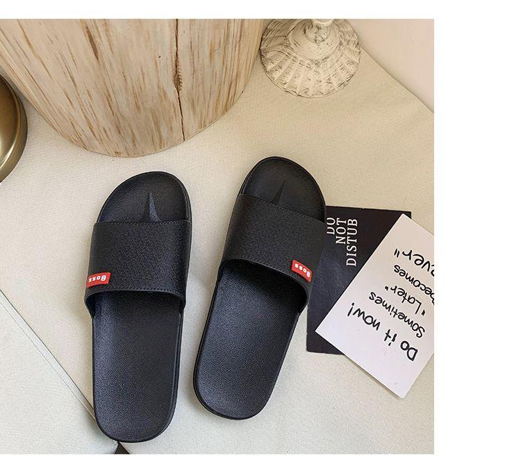 Product Introduction of Selipar Pasangan, Gaya Ringkas, Warna Pepejal, Hitam, Sesuai untuk Semua Musim, Lelaki dan Wanita, Tapak Lembut, Sandal Tidak Licin, Sesuai untuk Musim Bunga dan Musim Panas 2024 Ketibaan Baru 15