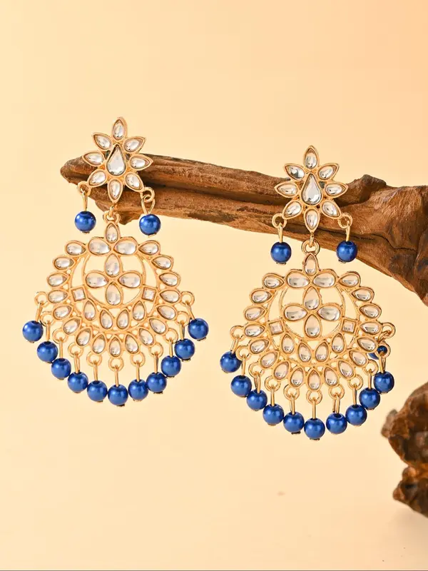 Fashion Faux Pearl & Rhinestone Decorated Earrings, Elegant Jewelry for Party, Daily Clothing Decor, Trendy All-match & Exquisite Jewelry for Birthday Gift 4