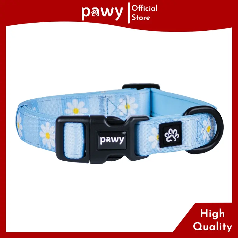 Vòng Cổ Chó Pawy - Daisy On The Sea - Dog Collar 0
