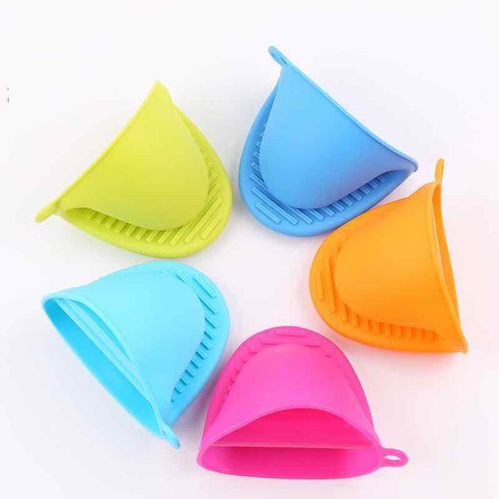 【Hwang】Set 2 miếng nhấc nồi  - Lót tay nhấc nồi cao silicon cách nhiệt chịu nóng nhiều màu 2
