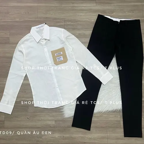 Bộ quần tây phối áo sơ mi lụa, đũi mềm tay dàidành cho nam phù hợp đi làm, đi tiệc, đi chơi Menswear