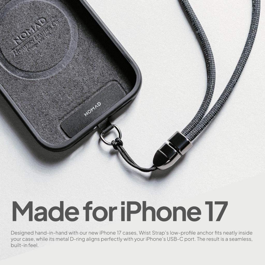 Nomad Universal Phone Wrist Strap Kevlar - Black NM011727858