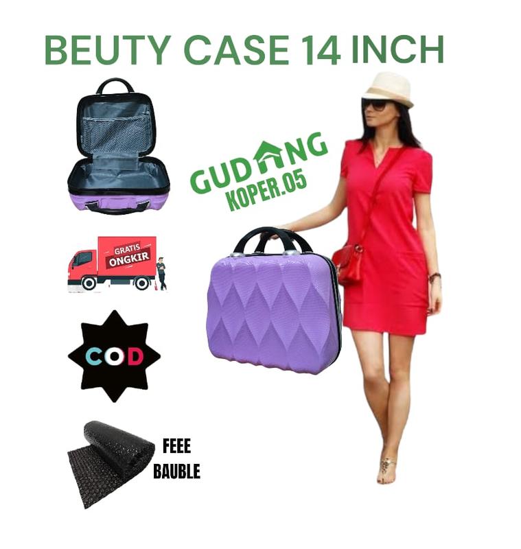 Gudang koper.05 Koper 14 Inch Koper Make up Koper Beautycase Koper ...