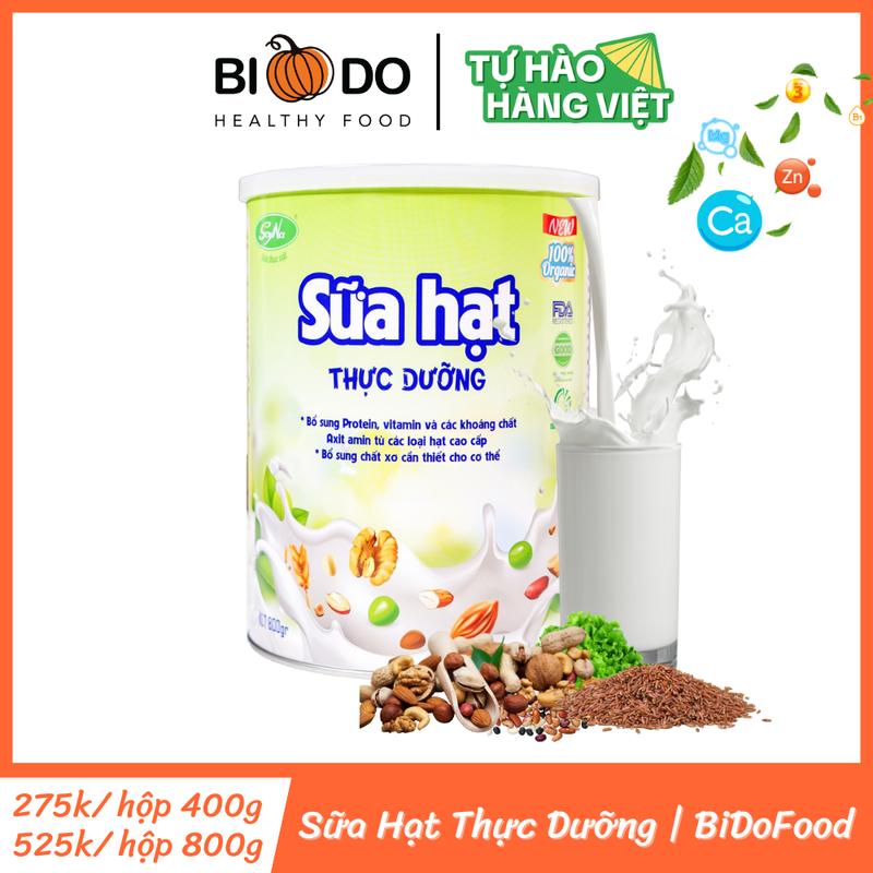 Sữa Hạt Bổ Sung Dinh Dưỡng SoyNa - Bí Đỏ Food - Bột Ngũ Cốc Thực Dưỡng